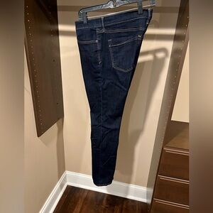 Express Dark Indigo Skinny Jeans
